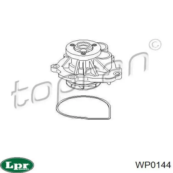WP0144 LPR Bomba refrigerante coche