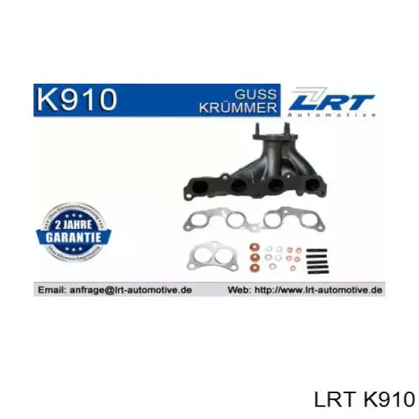 Comprar K910 LRT Colector de escape