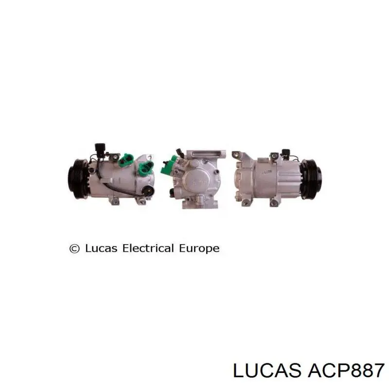 ACP887 Lucas compresor de aire acondicionado