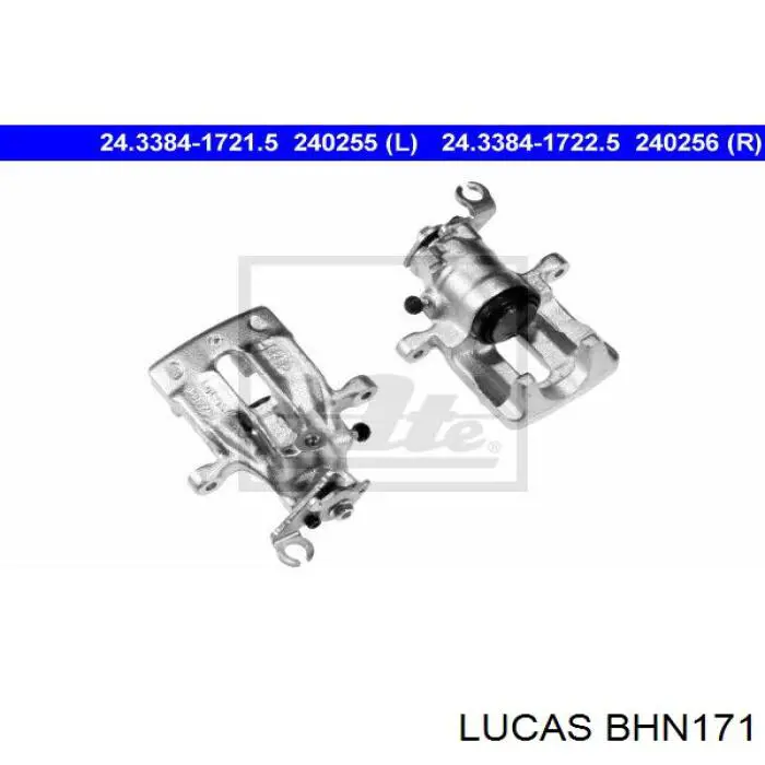 BHN171 Lucas pinza de freno trasero derecho