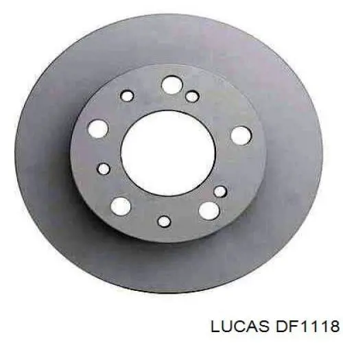 DF1118 Lucas disco de freno delantero