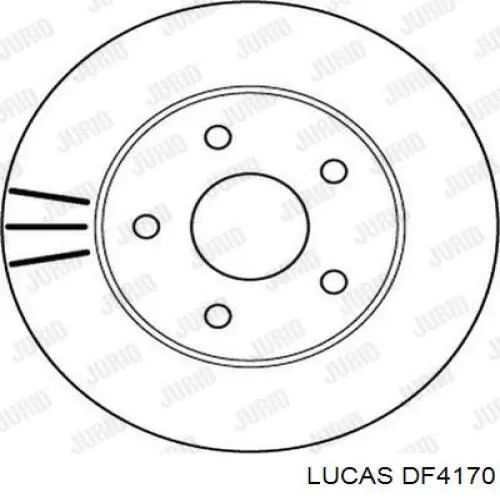 Freno de disco delantero Jeep Cherokee 2 XJ