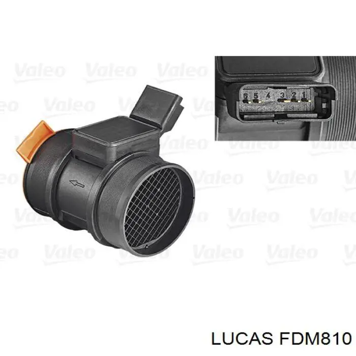 FDM810 Lucas sensor de flujo de aire/medidor de flujo (flujo de aire masibo)