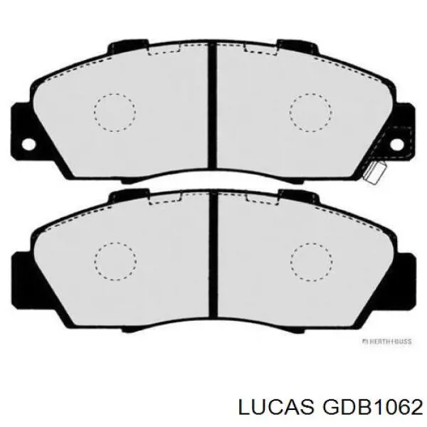 Pastillas de freno delanteras Honda CR-V 1 RD