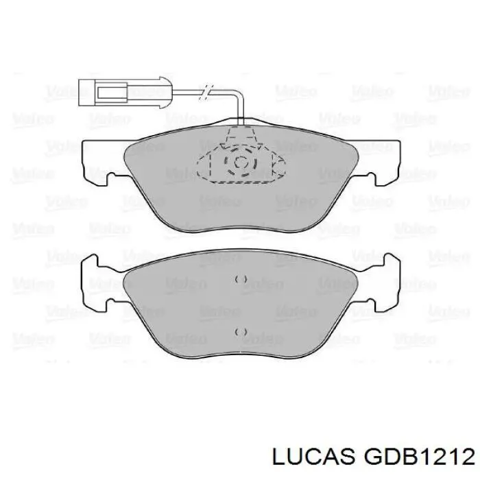 Pastillas de freno delanteras Alfa Romeo 156 932