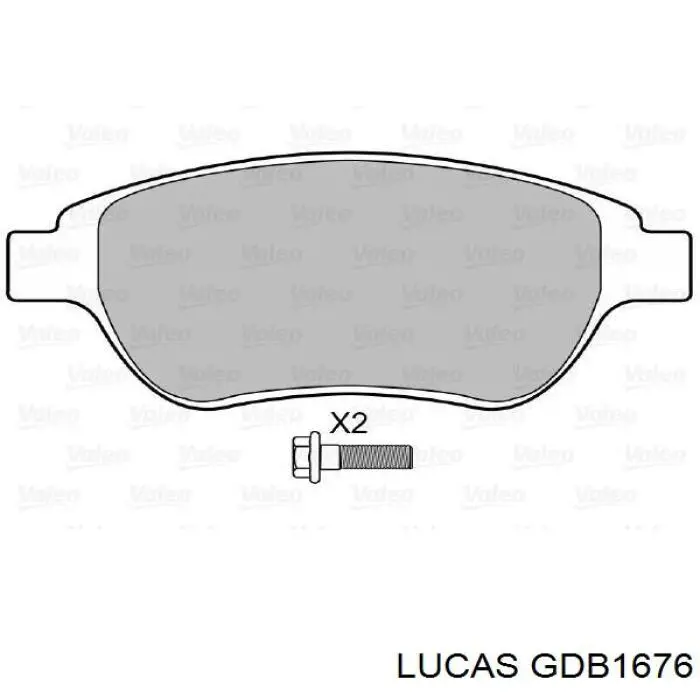 Pastillas de freno delanteras Citroen C3 1 FC
