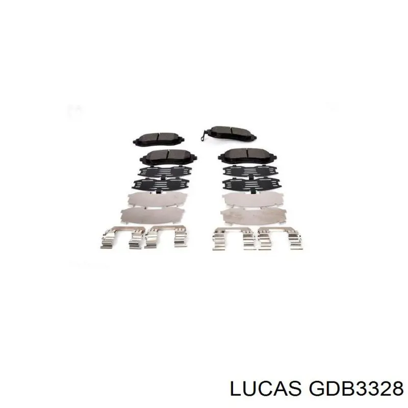 Pastillas de freno delanteras Subaru Impreza 3 GH