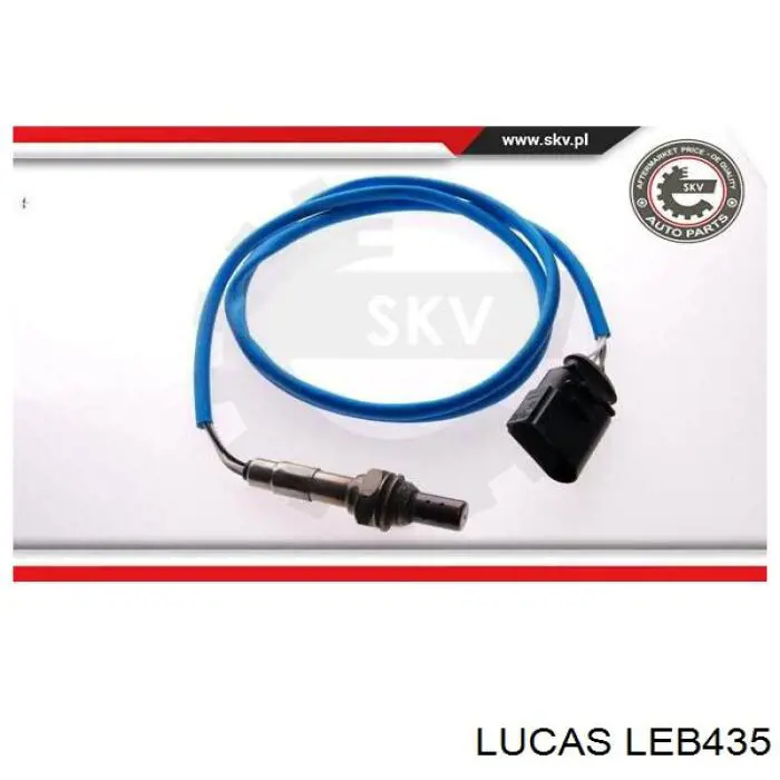 LEB435 Lucas sonda lambda sensor de oxigeno para catalizador