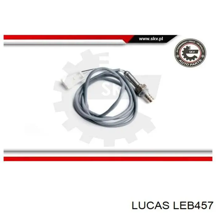 LEB457 Lucas sonda lambda sensor de oxigeno post catalizador