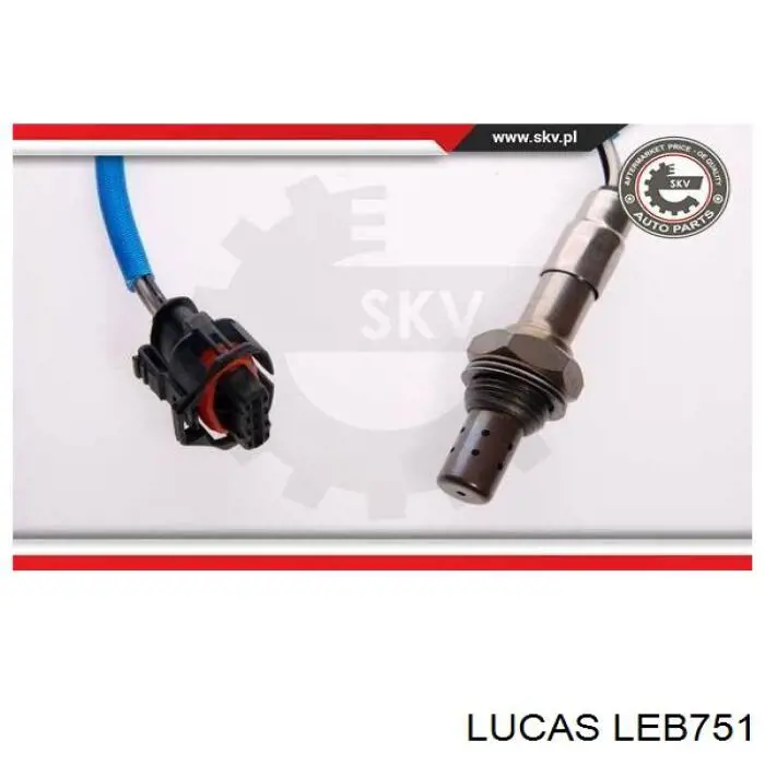 LEB751 Lucas sonda lambda sensor de oxigeno para catalizador