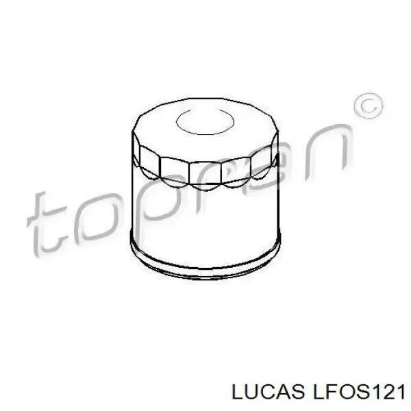 LFOS121 Lucas Filtro aceite