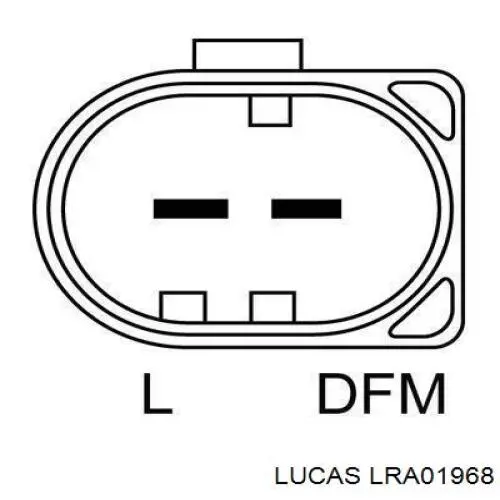 LRA01968 Lucas alternador