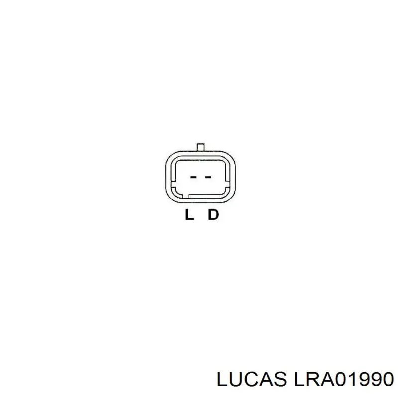 LRA01990 Lucas alternador