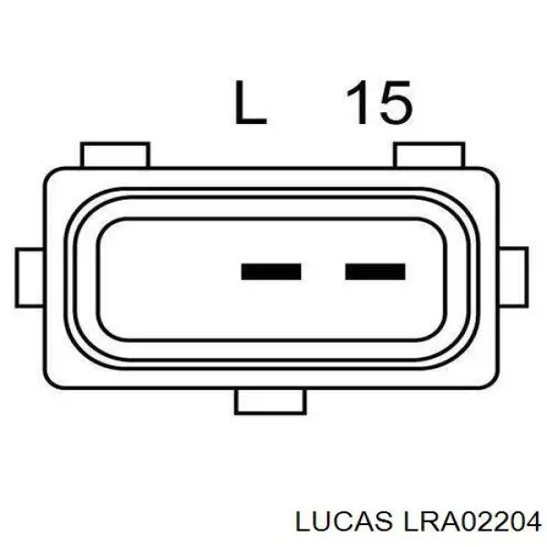 LRA02204 Lucas alternador
