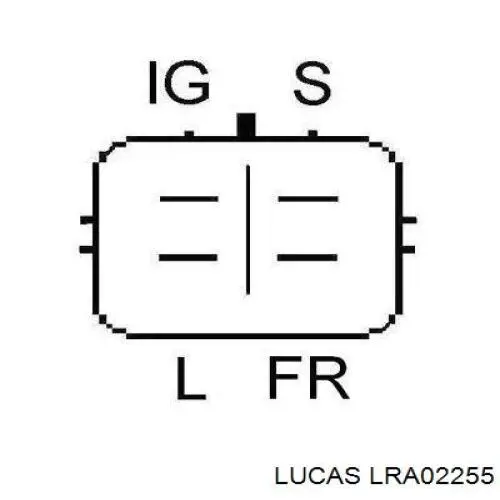 Alternador LRA02255 Lucas