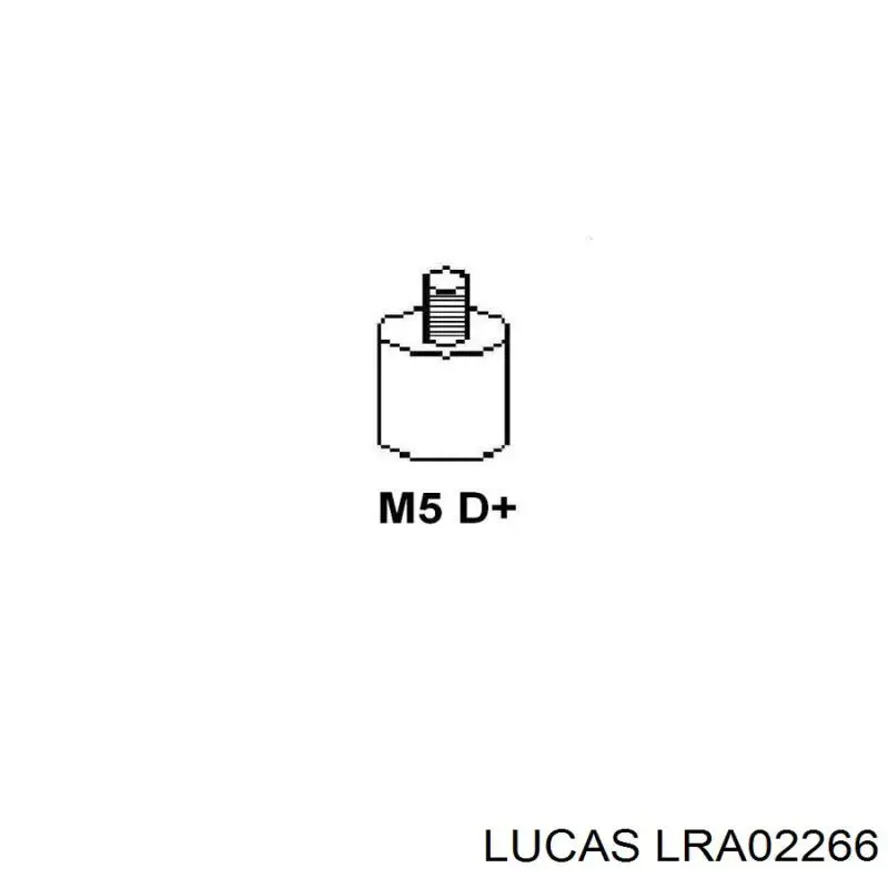 LRA02266 Lucas alternador