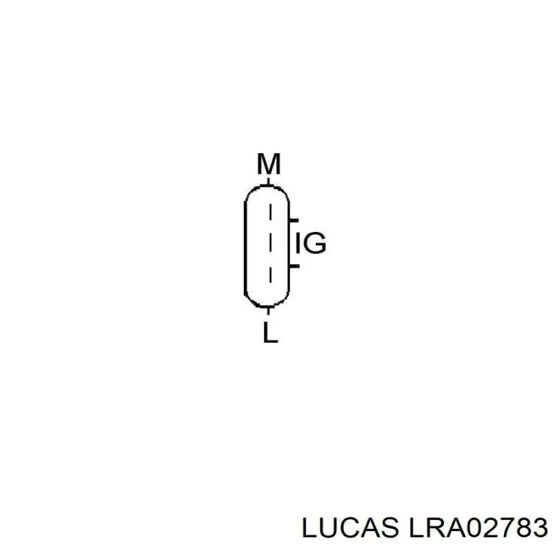 LRA02783 Lucas alternador