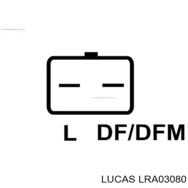 LRA03080 Lucas alternador