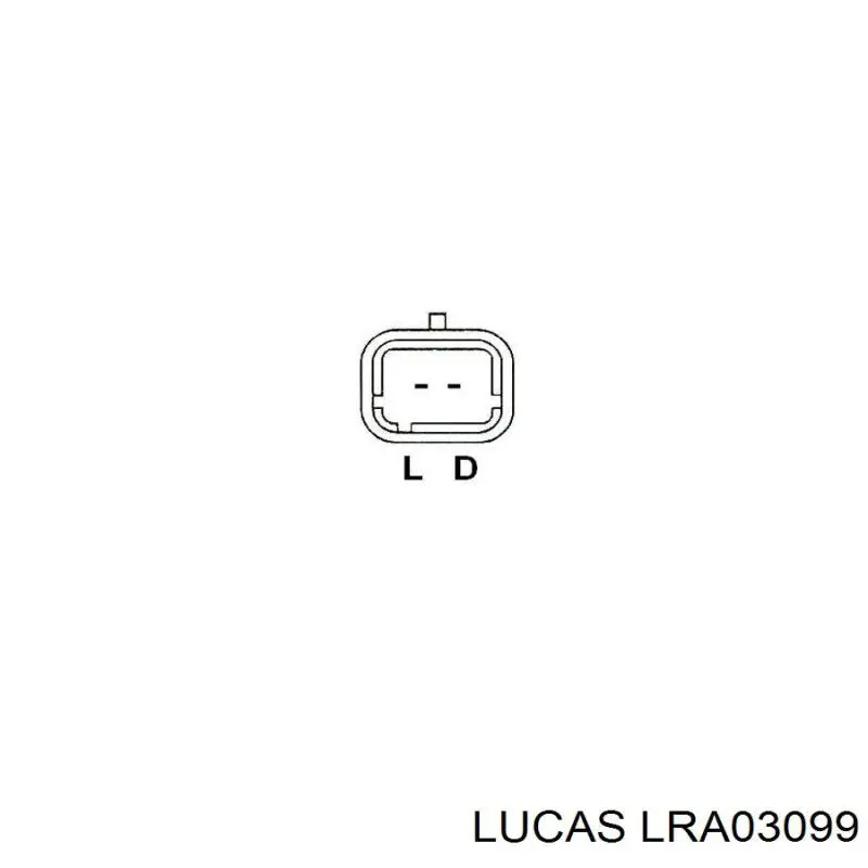 LRA03099 Lucas alternador