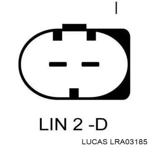 LRA03185 Lucas alternador