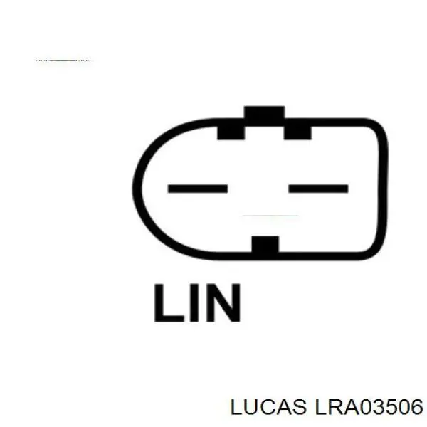 LRA03506 Lucas alternador