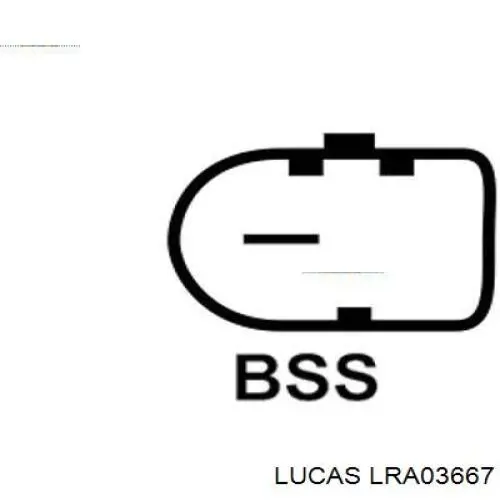 LRA04054 Lucas alternador