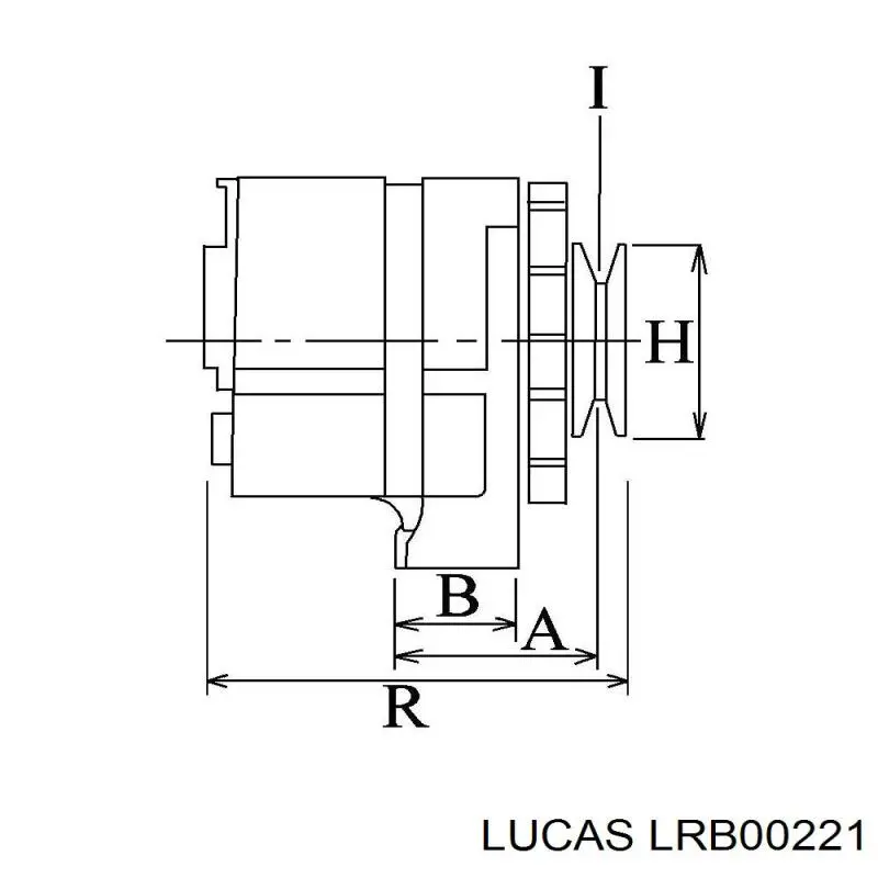 LRB00221 Lucas alternador