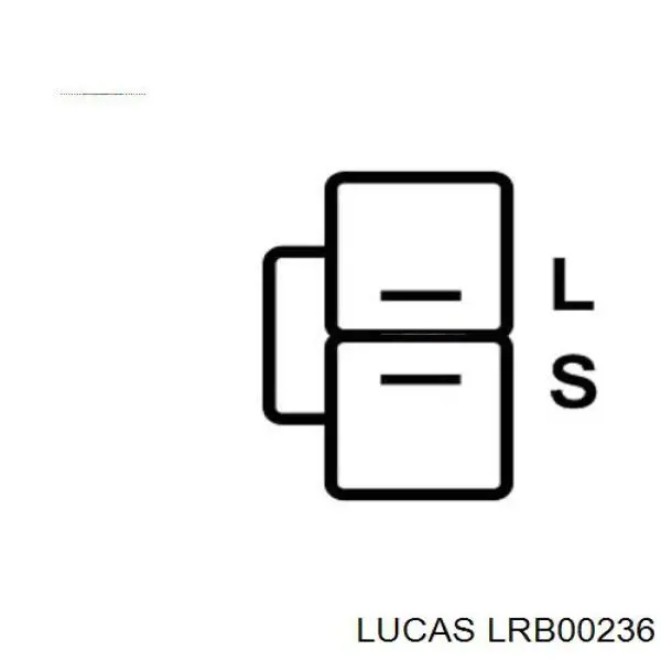 LRB00236 Lucas alternador