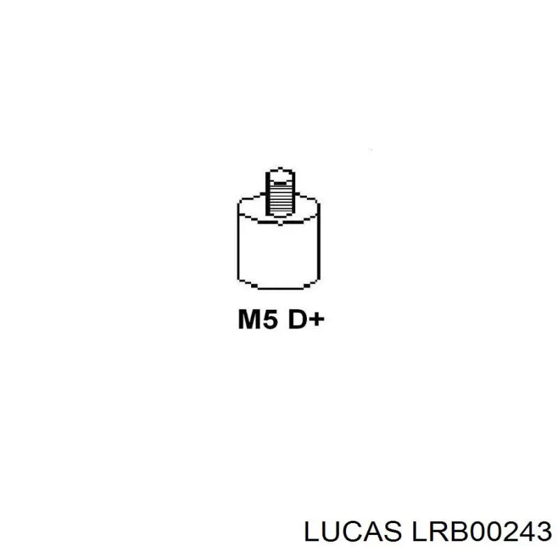 LRB00243 Lucas alternador