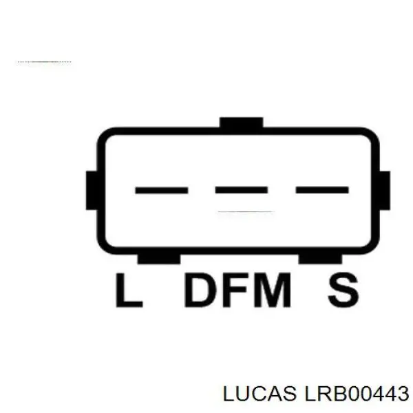 LRB00443 Lucas alternador