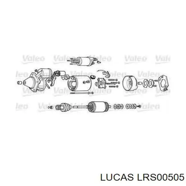 LRS00505 Lucas motor de arranque
