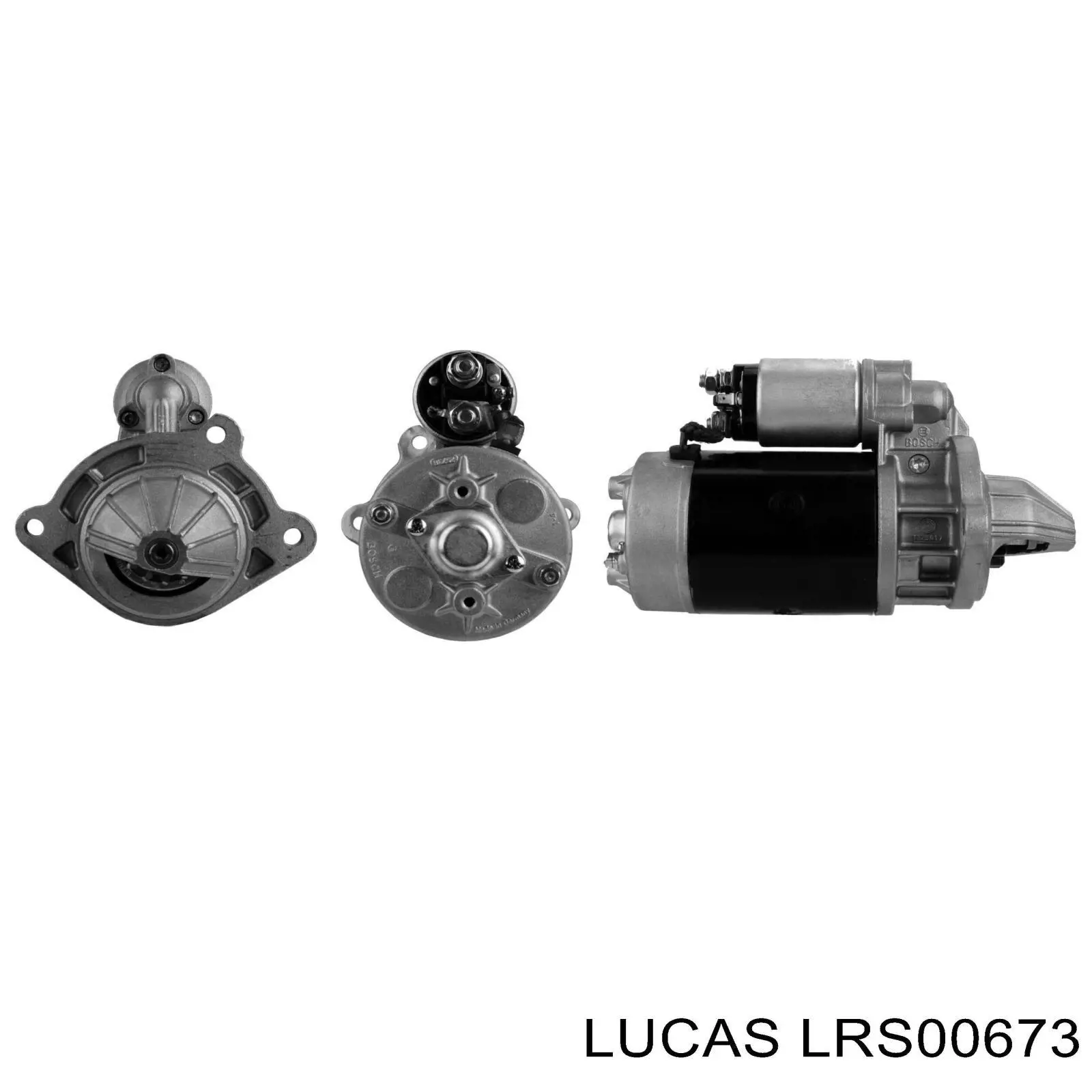 LRS00673 Lucas motor de arranque