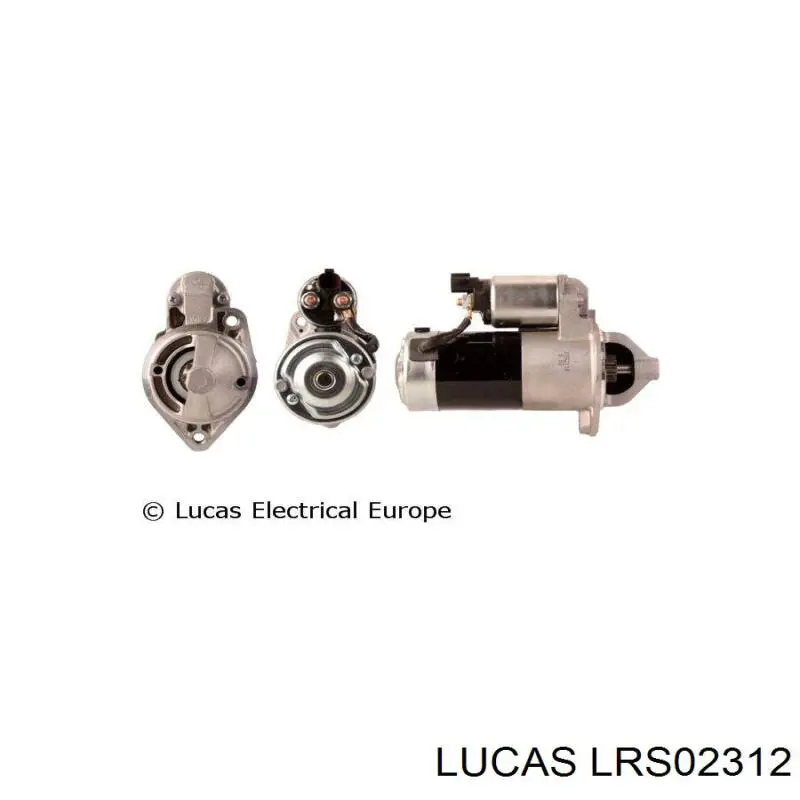 LRS02312 Lucas motor de arranque