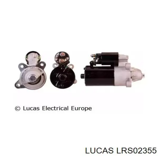 LRS02355 Lucas motor de arranque