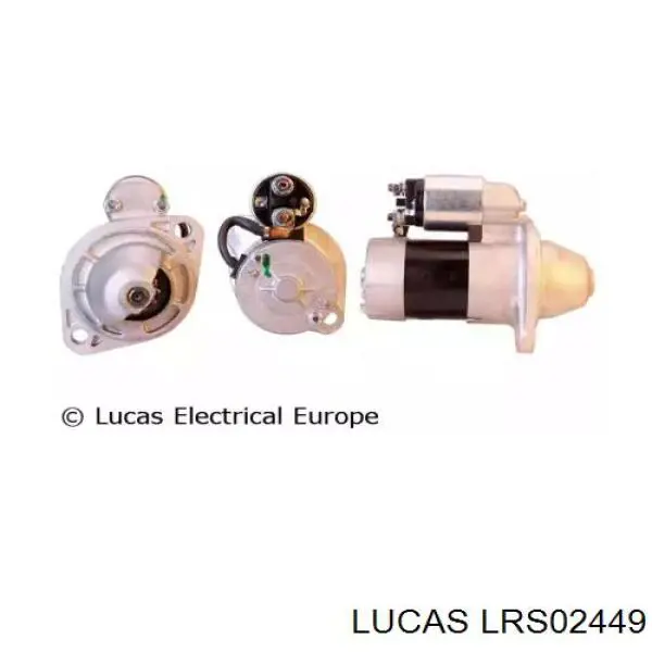 LRS02449 Lucas motor de arranque