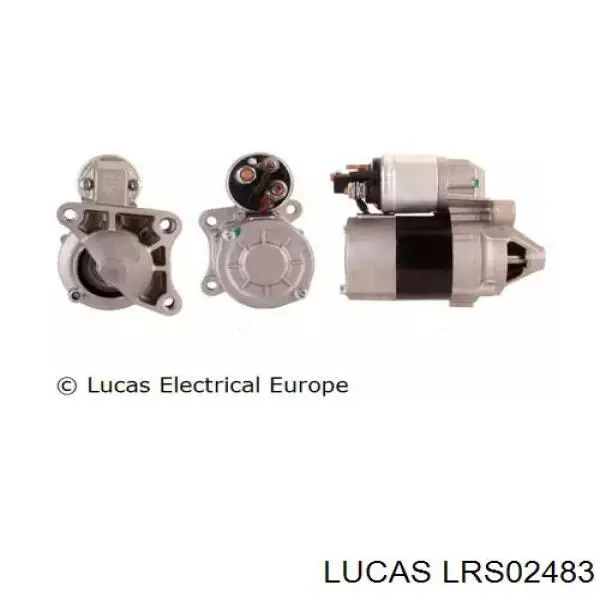 LRS02483 Lucas motor de arranque