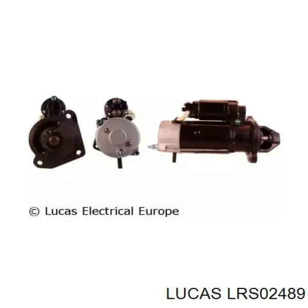 LRS02489 Lucas motor de arranque