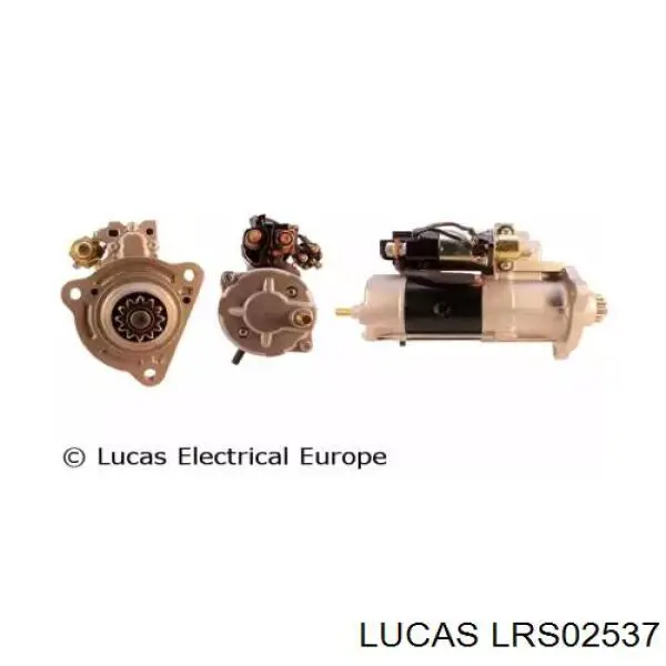 LRS02537 Lucas motor de arranque