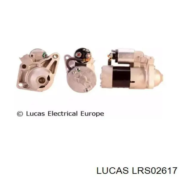 LRS02617 Lucas motor de arranque