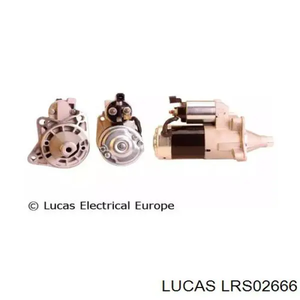 LRS02666 Lucas motor de arranque