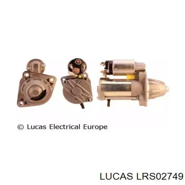 LRS02749 Lucas motor de arranque