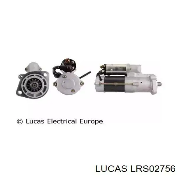 LRS02756 Lucas motor de arranque