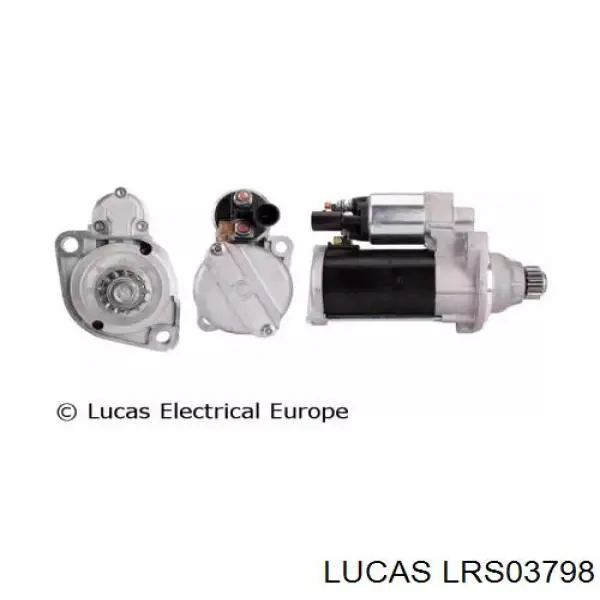 LRS03798 Lucas motor de arranque