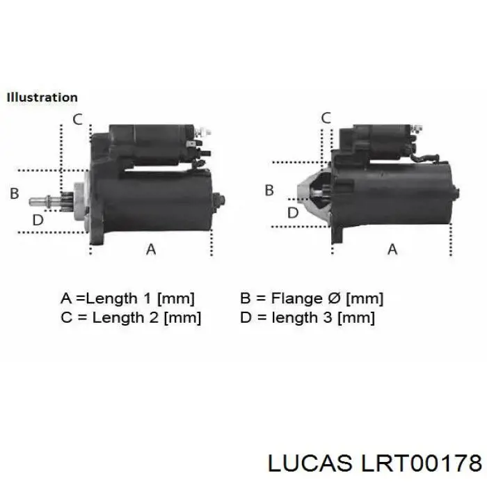 Arrancador Lucas LRT00178