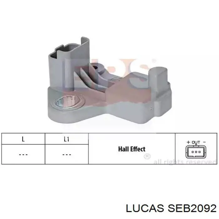 MSO1 Mahle Original Sensor de posición del cigüeñal