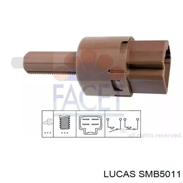 SMB5011 Lucas interruptor luz de freno