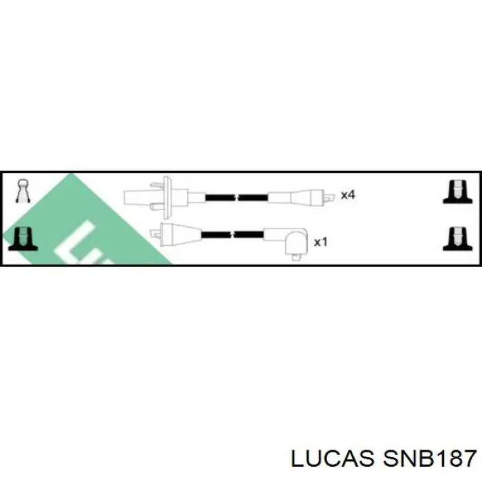 SNB187 Lucas sensor de temperatura del refrigerante