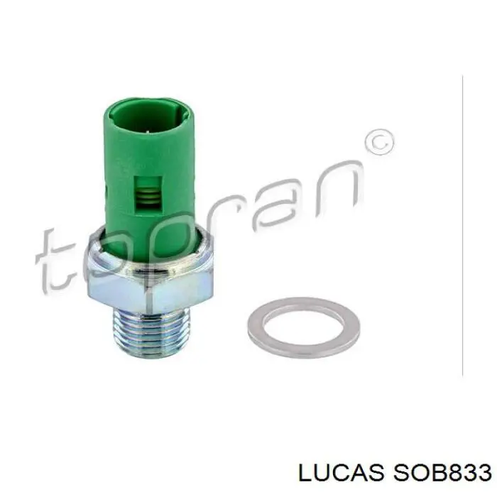 SOB833 Lucas indicador, presión del aceite