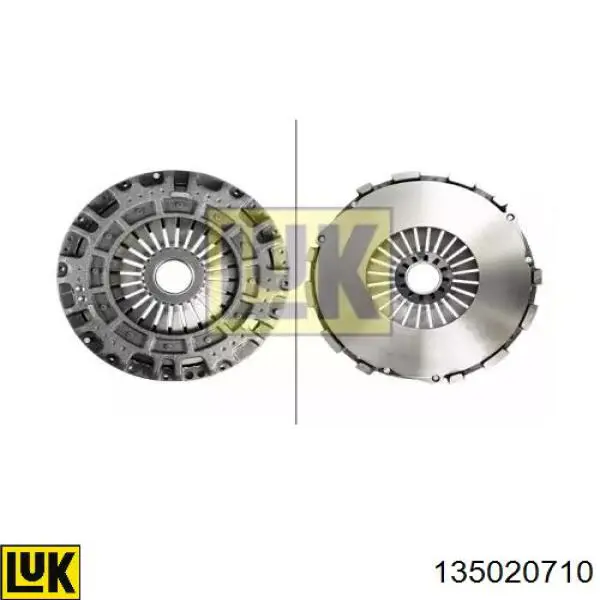 Plato de presión de embrague LUK 135020710 precio, desde 267,32 EUR