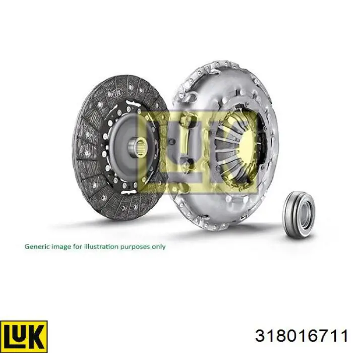 Disco de embrague LUK 318016711 precio, desde 56,98 EUR